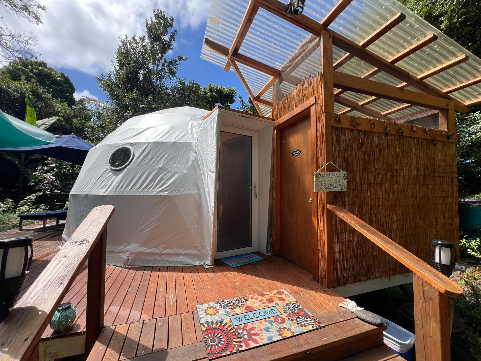 Hotel Manta Soul Jungle Geodome Kealakekua Exterior foto